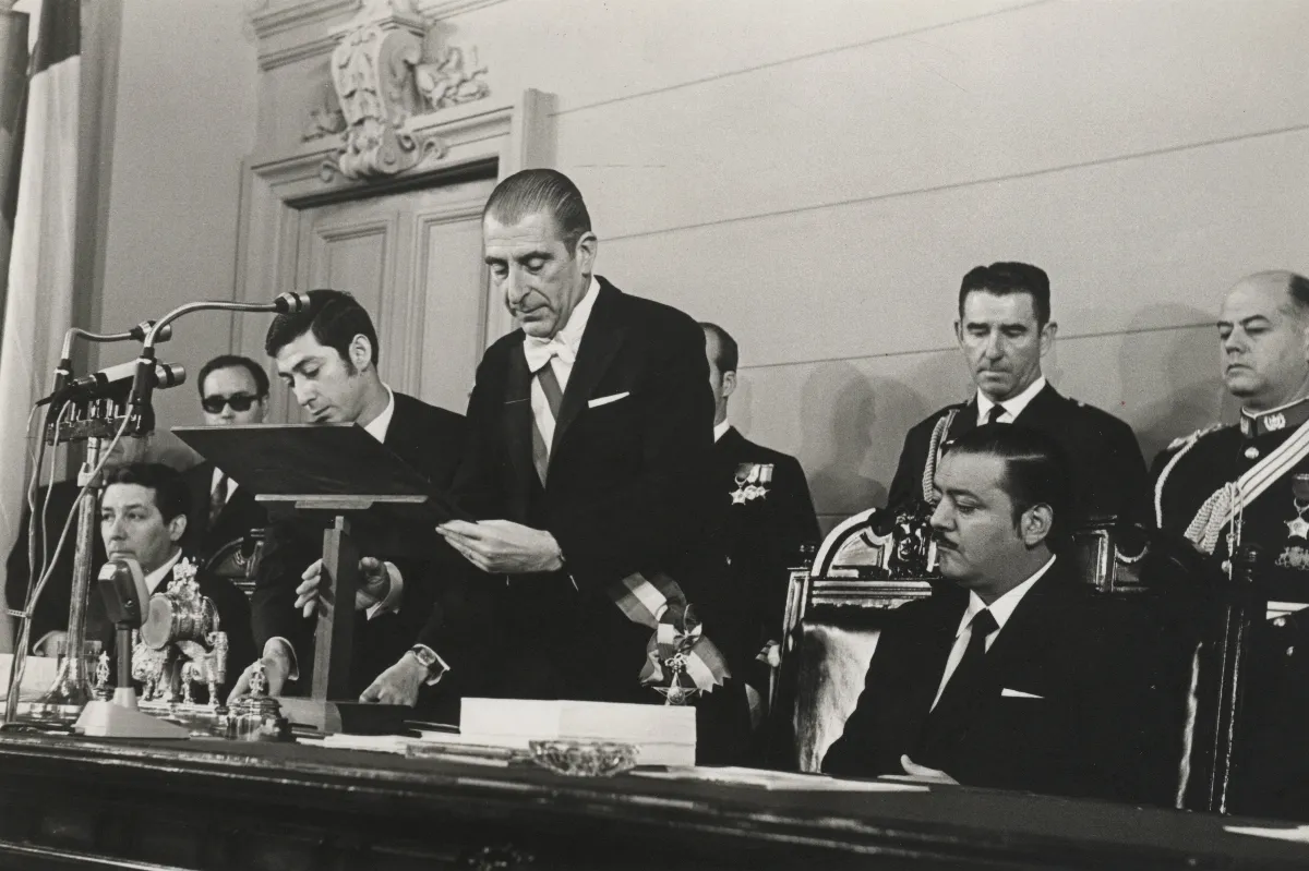 Sexto mensaje presidencial de Eduardo Frei Montalva en 1970 — 1970 | Chile de Ayer