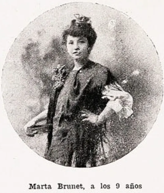 Marta Brunet a los 9 años — aprox. 1906 | Chile de Ayer