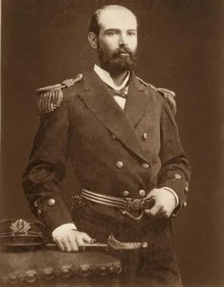 Arturo Prat hacia 1877 — aprox. 1877 | Chile de Ayer