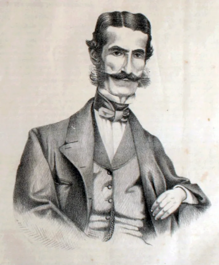 Manuel Antonio Tocornal en 1864 — 1864 | Chile de Ayer