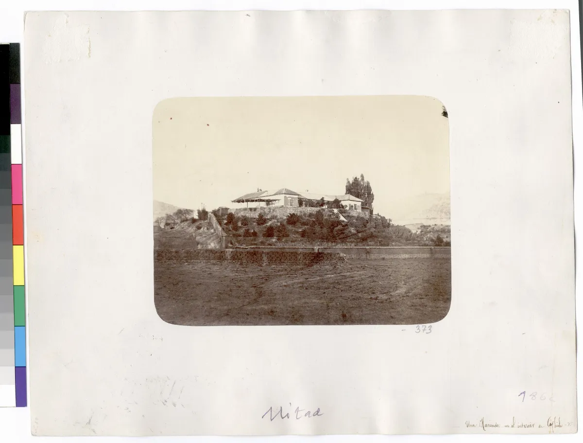 Una hacienda en el interior de Copiapó — 1863 | Chile de Ayer