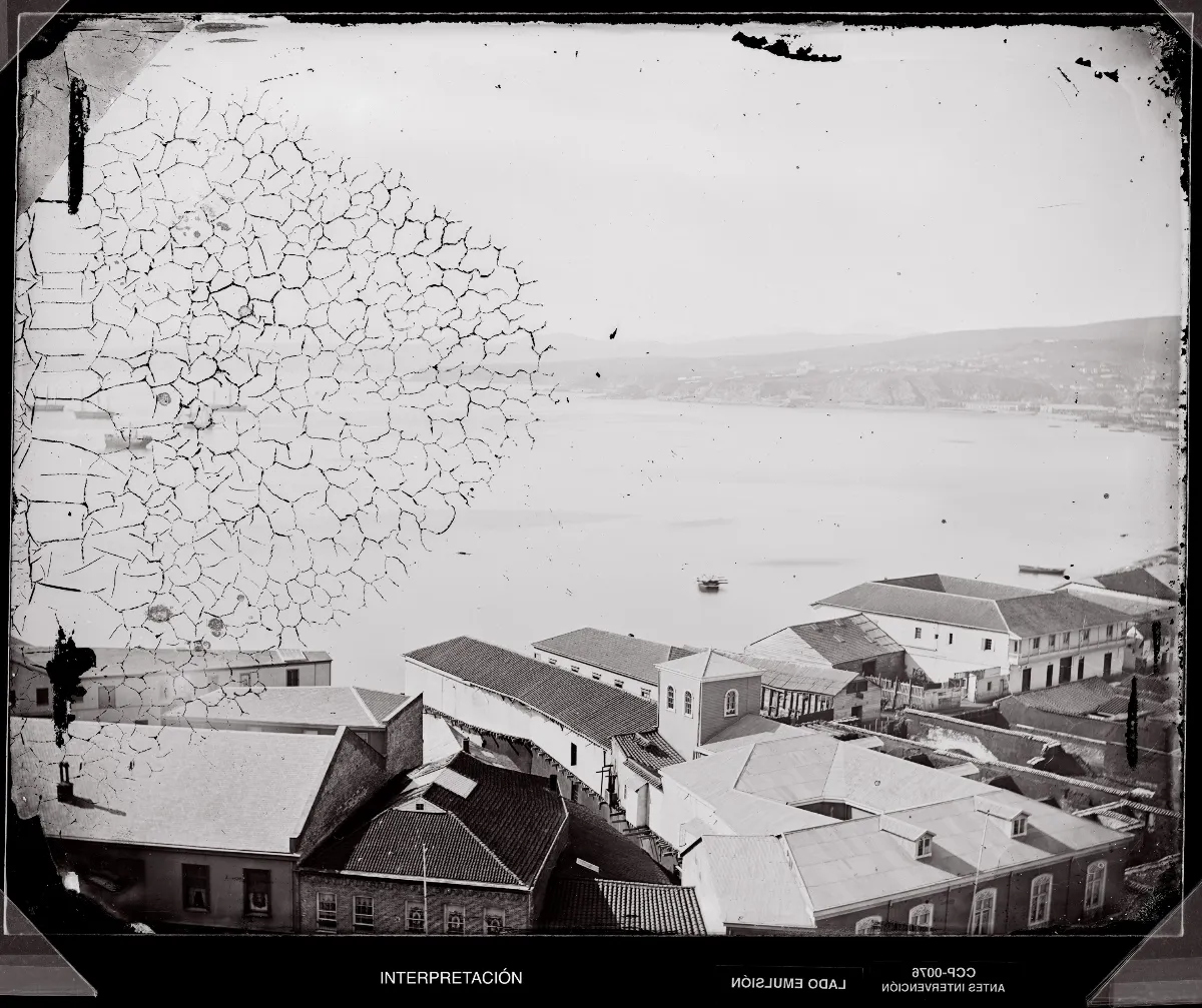 [Bahía de Valparaíso] — 1863–1864 | Chile de Ayer