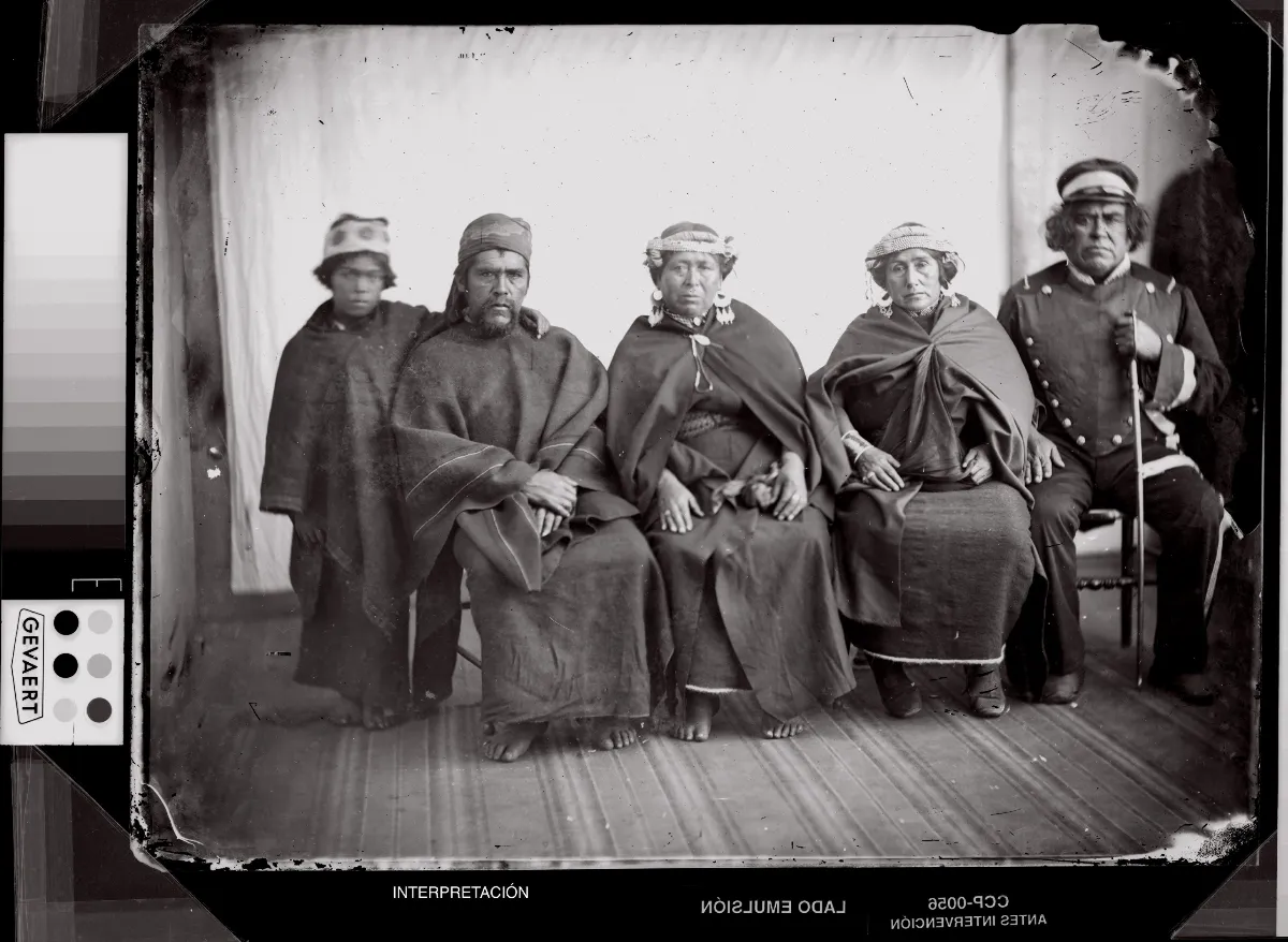 [Familia de Juan Soldado, indio de Tucapel] — 1863–1864 | Chile de Ayer