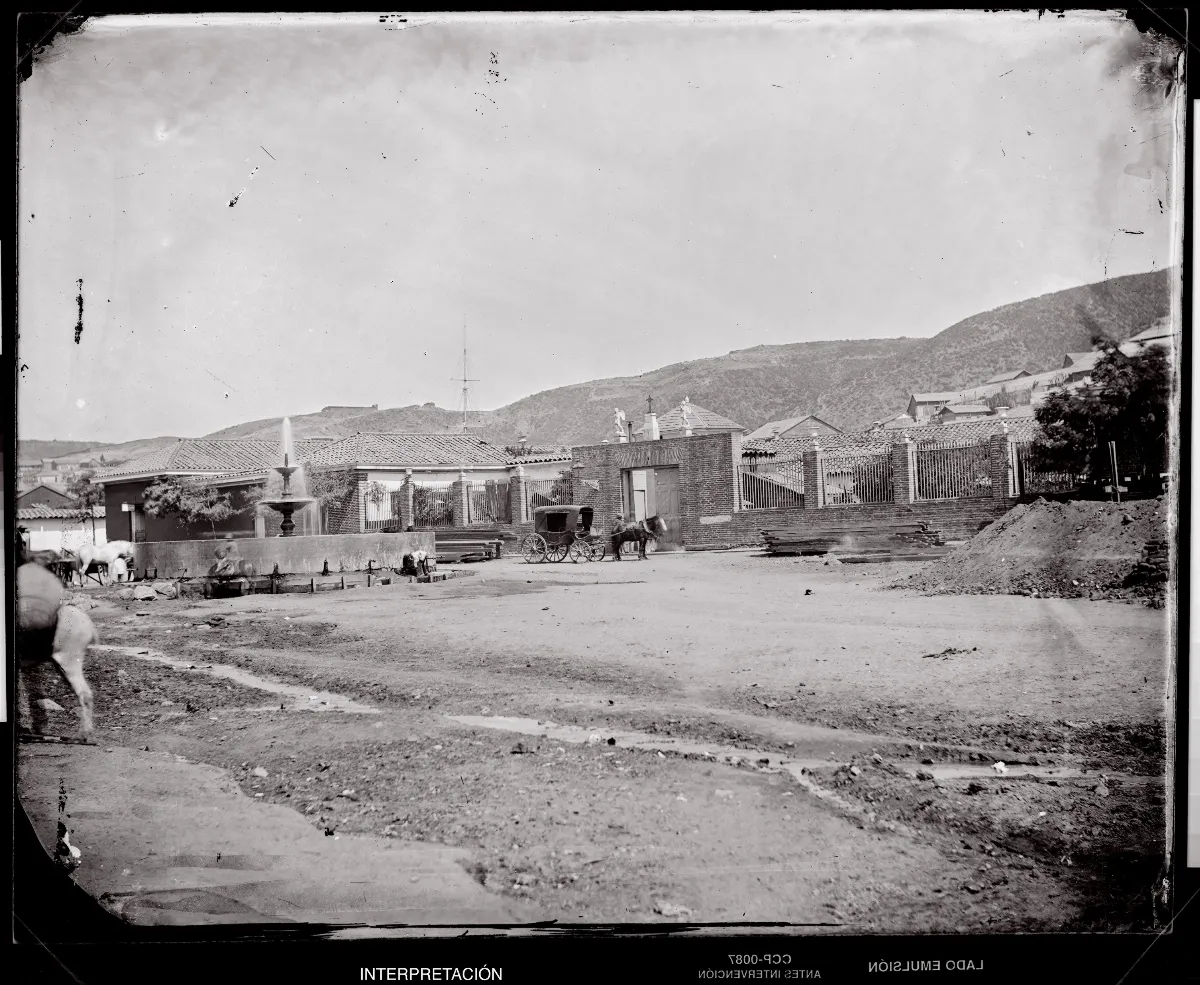 Hospital de Valparaíso — 1863–1864 | Chile de Ayer
