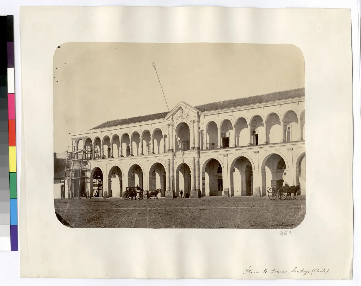 Plaza de Armas — 1863–1865 | Chile de Ayer