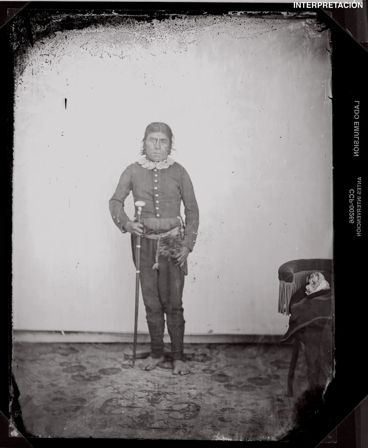 [Cacique de la frontera de Valdivia] — 1863–1864 | Chile de Ayer