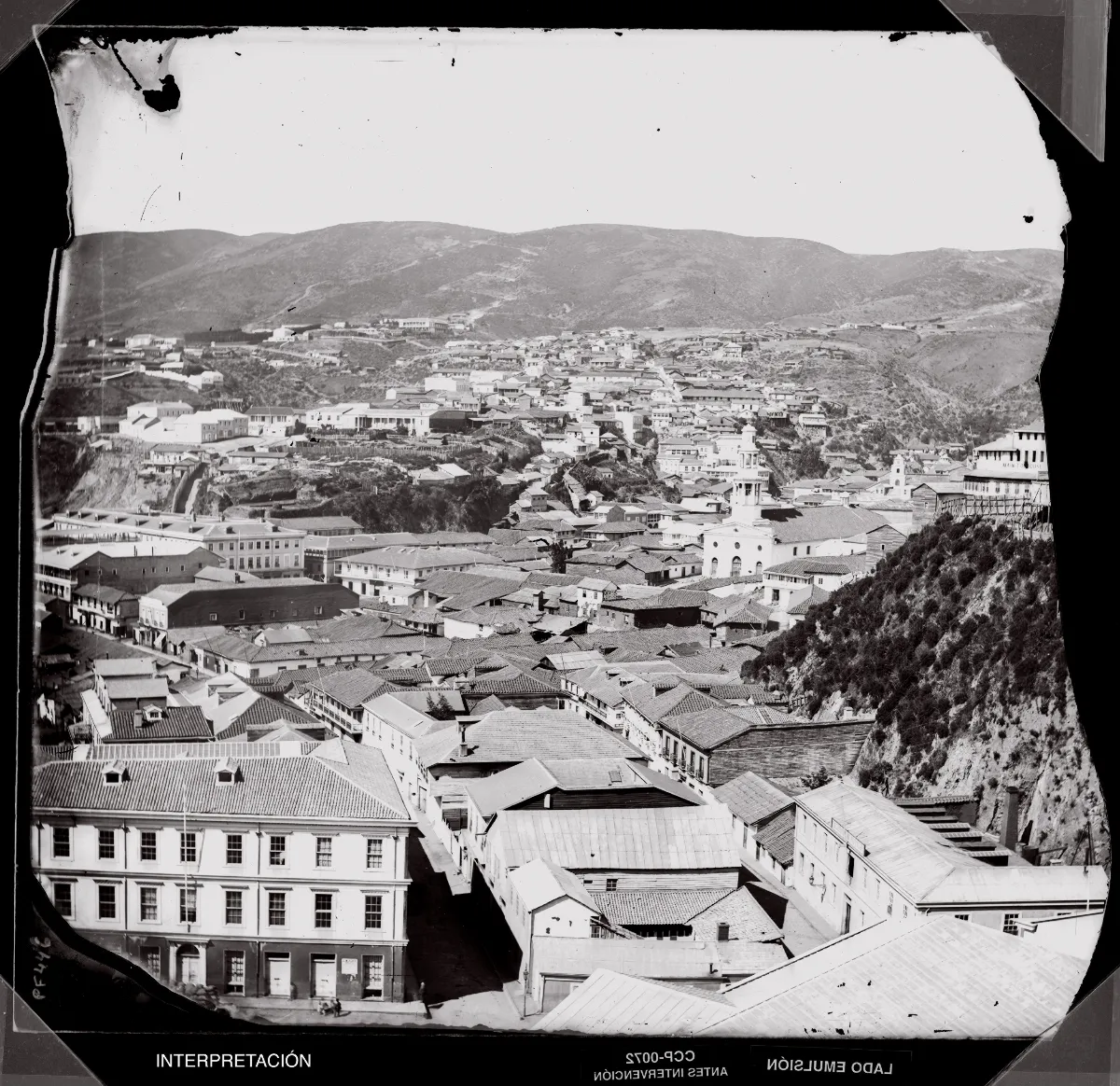 Barrio de San Francisco y Matriz — 1863–1864 | Chile de Ayer