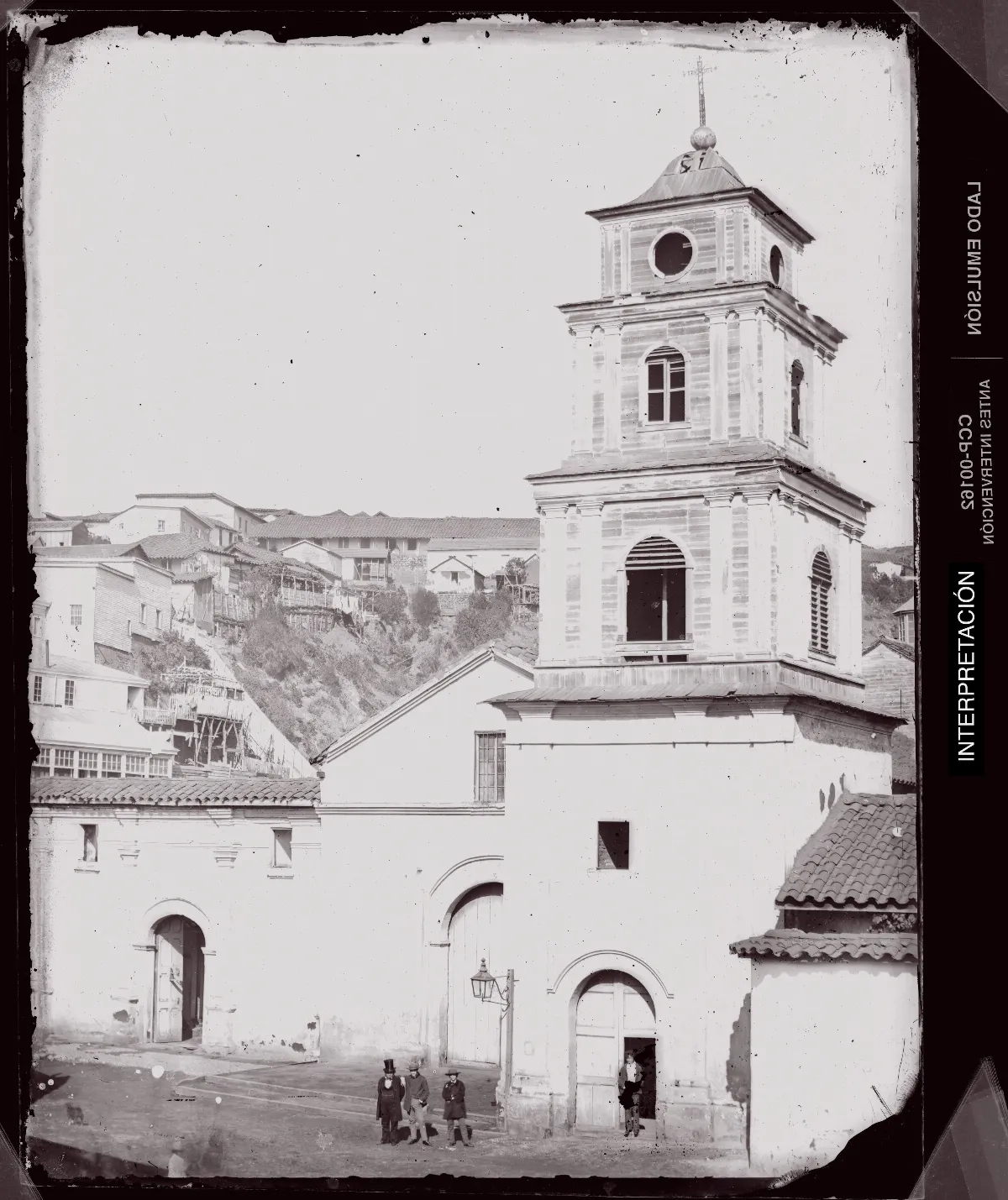 [Iglesia de San Francisco] — 1863–1864 | Chile de Ayer