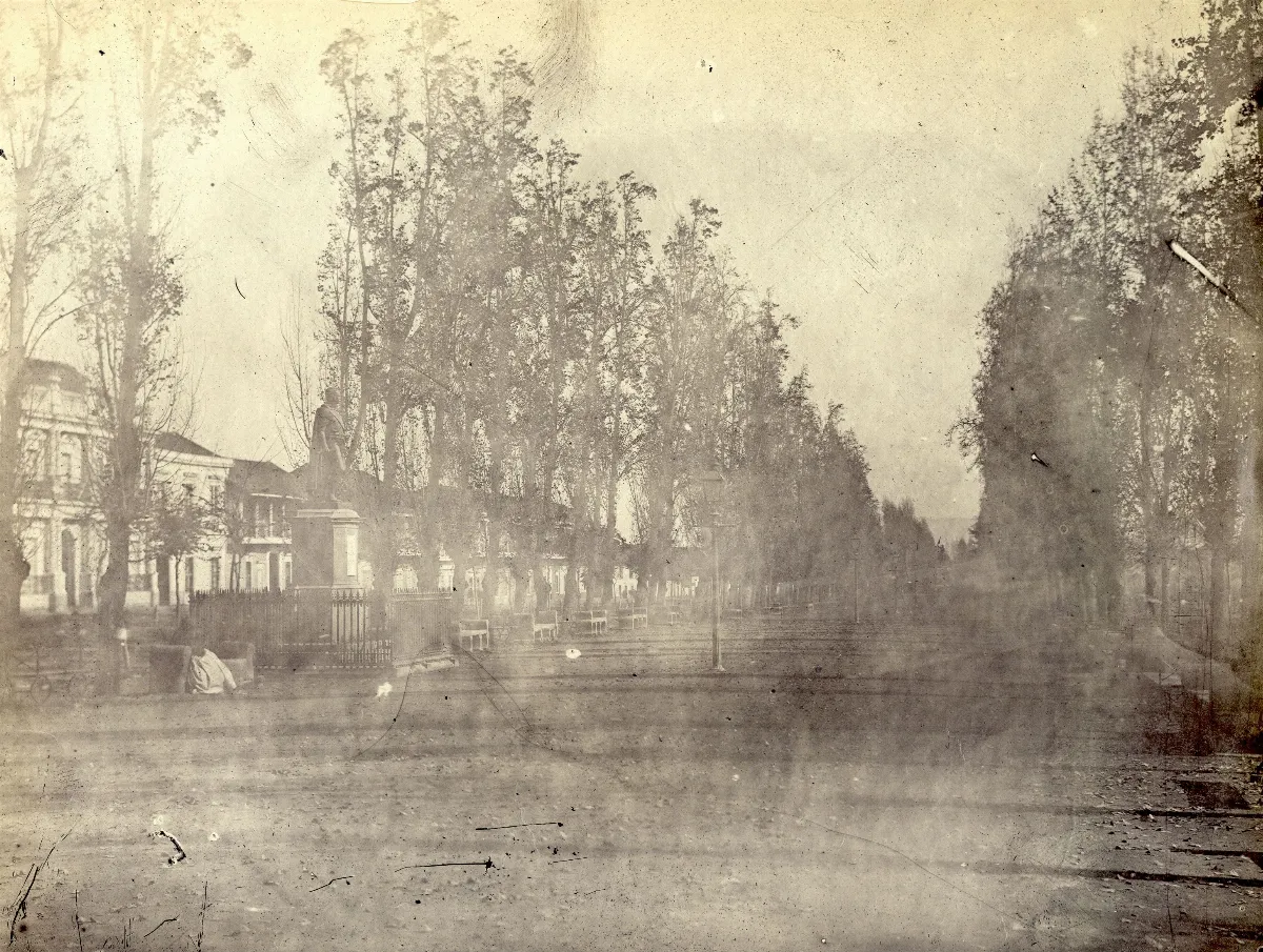 [Paseo público] — 1863 | Chile de Ayer