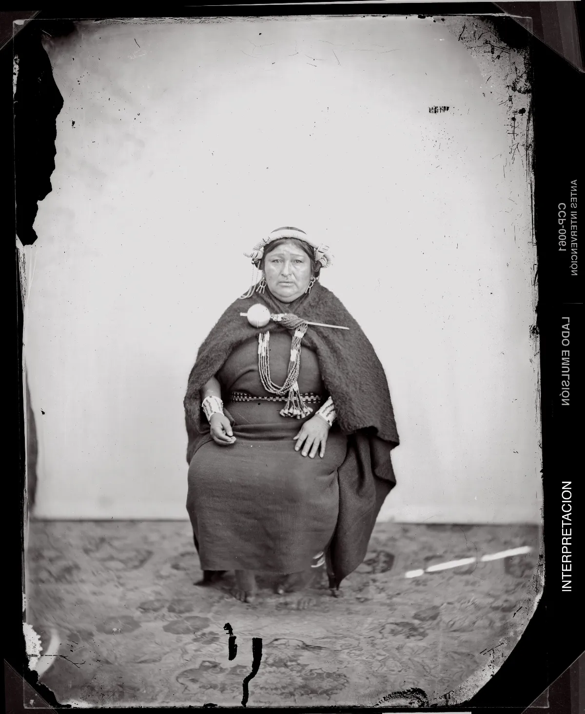 [Esposa de un cacique de la frontera] — 1863–1864 | Chile de Ayer