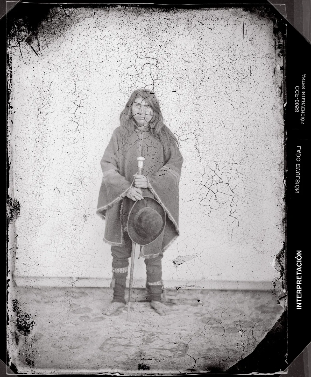 [Indio mapuche] — 1863–1864 | Chile de Ayer