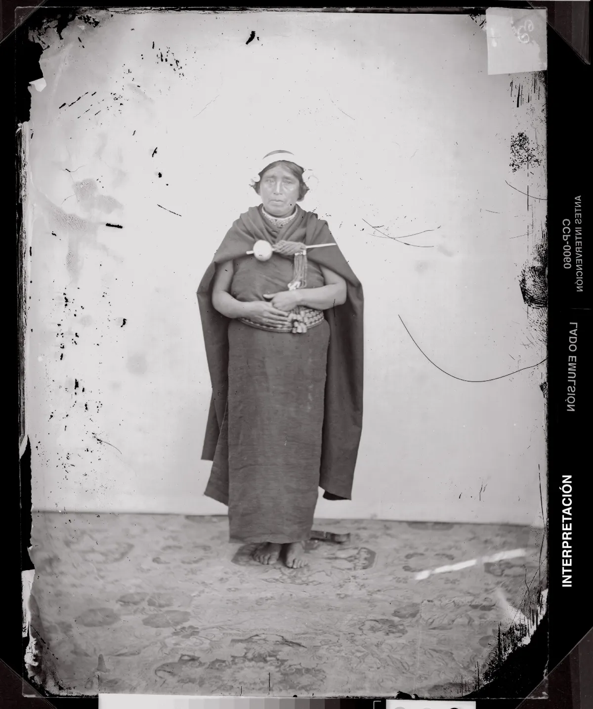[India mapuche] — 1863–1864 | Chile de Ayer