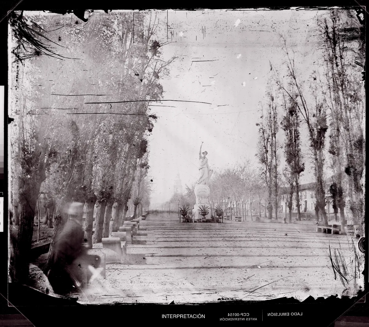 [Alameda de las Delicias] — 1863 | Chile de Ayer