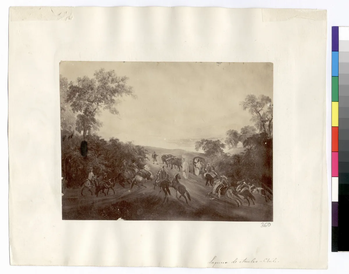Laguna de Acúleo — 1863–1864 | Chile de Ayer