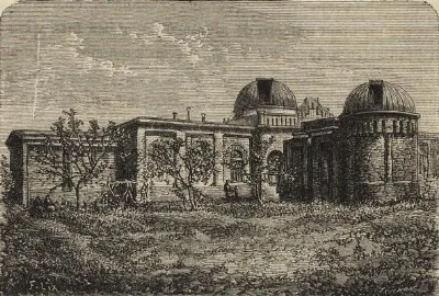 Santiago - Observatorio astronómico (1872) — 1872 | Chile de Ayer