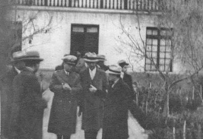 Golpe de Estado del 4 de junio de 1932: Eugenio Matte y Carlos Dávila en Lo Ovalle — aprox. 1932 | Chile de Ayer