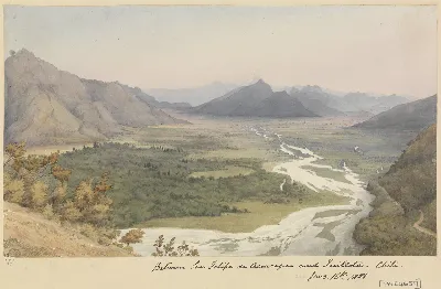 Entre San Felipe de Aconcagua y Quillota, 1851 — aprox. 1851 | Chile de Ayer
