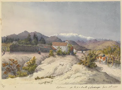 Colina, al norte de Santiago, 1851 — aprox. 1851 | Chile de Ayer