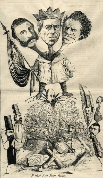 El ideal rojo Montt-Varista. — Década de 1860 | Chile de Ayer