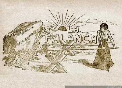 La Palanca - Asociación feminista — aprox. 1908 | Chile de Ayer