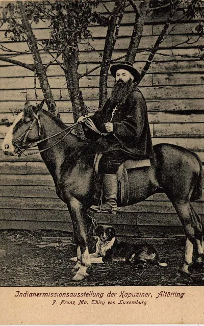 Pater Franz Maria Thiry von Luxemburg (1863-1924) — aprox. 1904 | Chile de Ayer
