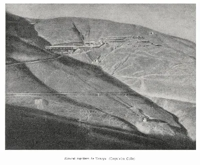 Mina de cobre de Tamaya. Coquimbo (Chile) — aprox. 1917 | Chile de Ayer