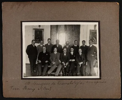 1.º Congreso de Bromatología en Concepción, Chile. — aprox. 1926 | Chile de Ayer
