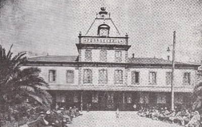 Estación de Concepción, circa 1929 — aprox. 1929 | Chile de Ayer