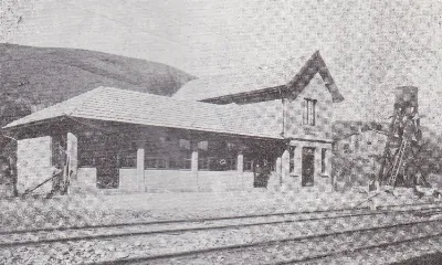 Estación de Puerto Montt, circa 1929 — aprox. 1929 | Chile de Ayer