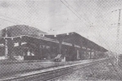 Estación Las Vegas, circa 1929 — aprox. 1929 | Chile de Ayer