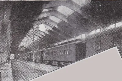 Estación Temuco, circa 1929 — aprox. 1929 | Chile de Ayer