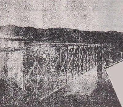 Puente Calle-Calle, circa 1929 — aprox. 1929 | Chile de Ayer