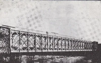 Puente Quepe, circa 1929 — aprox. 1929 | Chile de Ayer
