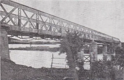 Puente Río Bueno, circa 1929 — aprox. 1929 | Chile de Ayer
