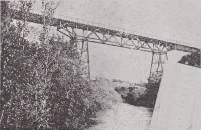 Puente San Rafael, circa 1929 — aprox. 1929 | Chile de Ayer
