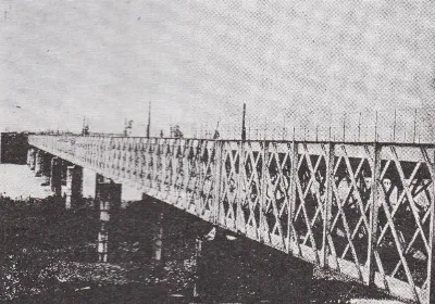 Puente Toltén, circa 1929 — aprox. 1929 | Chile de Ayer