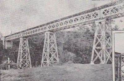 Puente Zarca, circa 1929 — aprox. 1929 | Chile de Ayer