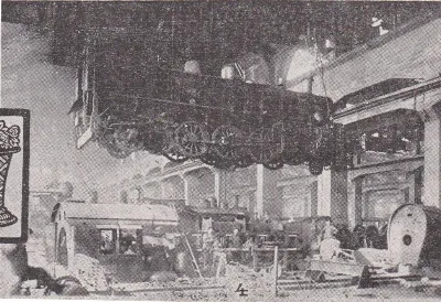Talleres de reparaciones de locomotoras, Maestranza de San Bernardo, circa 1929 — aprox. 1929 | Chile de Ayer