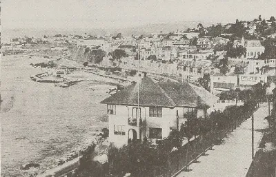 Balneario El Recreo, Viña del Mar, Chile. — aprox. 1934 | Chile de Ayer