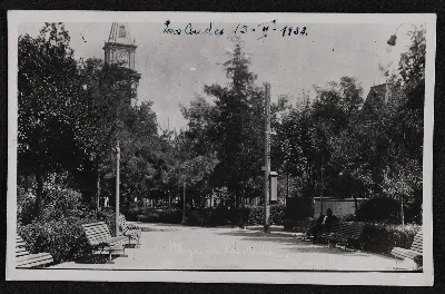 Plaza Los Andes, Chile en 1933. — aprox. 1933 | Chile de Ayer