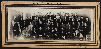 Reunión de farmacéuticos 13 de agosto del año 1939 — aprox. 1939 | Chile de Ayer