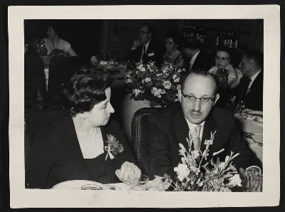 Sr. Salomon Dexmann y señora en la década de 1940 — aprox. 1945 | Chile de Ayer