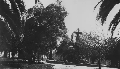 Parque en Santiago, década de 1950 — Década de 1950 | Chile de Ayer