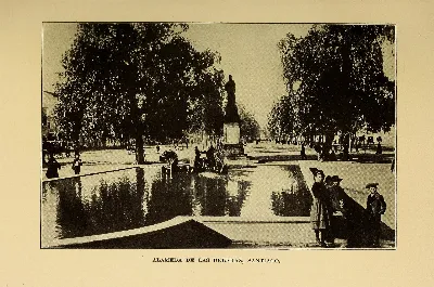 La Alameda de las Delicias en Santiago de Chile (1912). — aprox. 1912–1930 | Chile de Ayer