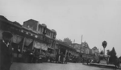 Mercado de flores, Santiago — aprox. 1870–1930 | Chile de Ayer