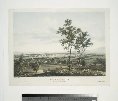 Vista de Valparaíso, c. 1835 — aprox. 1827–1930 | Chile de Ayer