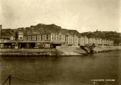 Almacenes Fiscales de Valparaíso — aprox. 1890–1930 | Chile de Ayer