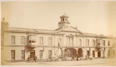 Primera Bolsa Comercial de Valparaíso — aprox. 1890–1930 | Chile de Ayer