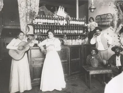 Antigua Cantina de Valparaíso. — aprox. 1890–1930 | Chile de Ayer
