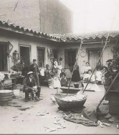 Conventillo de Valparaíso — aprox. 1890–1930 | Chile de Ayer
